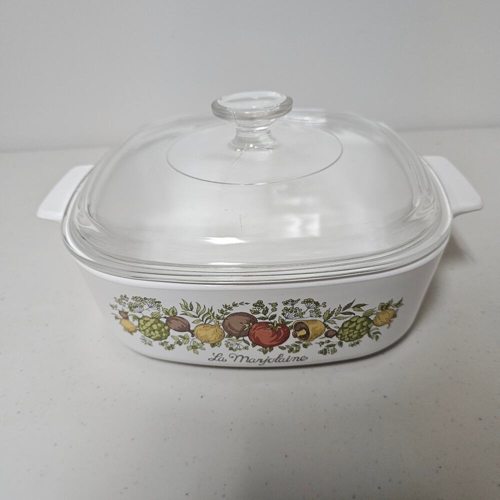Corning Ware A-2-B 2 Quart La Marjolaine Corningware Bake Dish with Lid